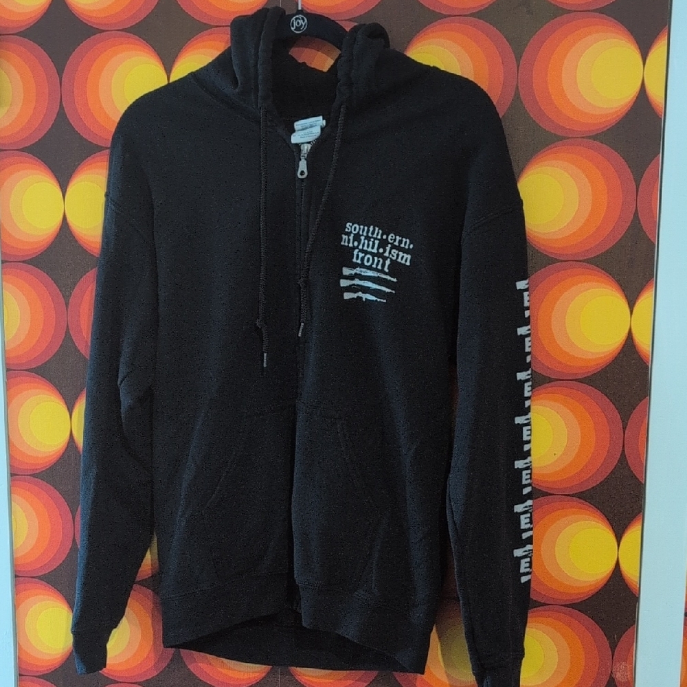 EYEHATEGOD - FOR THE SICK - SOUTHERN NIALISM FRONT Zip-Up Hoodie MEN'S MEDIUM